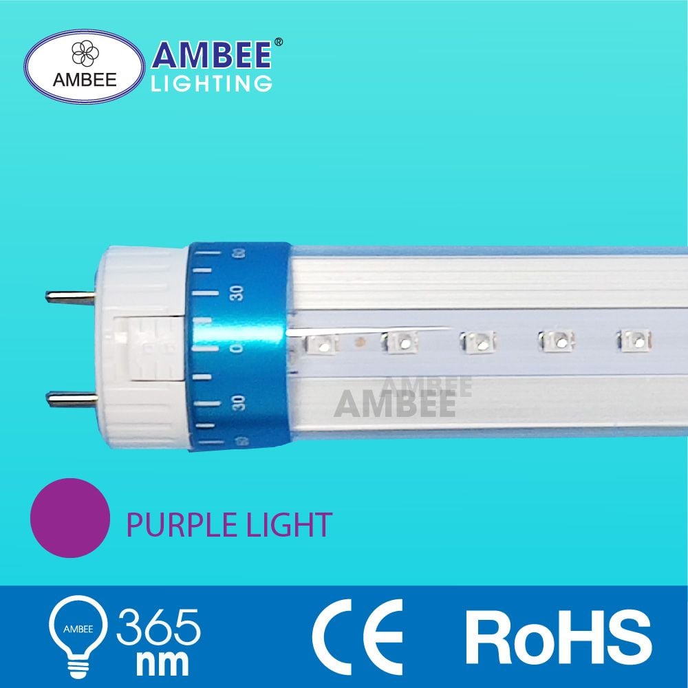 Led Tube T8 1m2 18W Purple Light