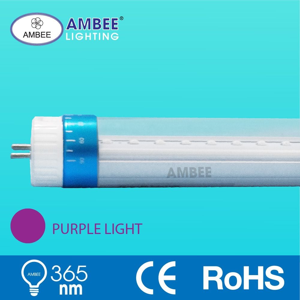 Led Tube T8 1m2 18W Purple Light