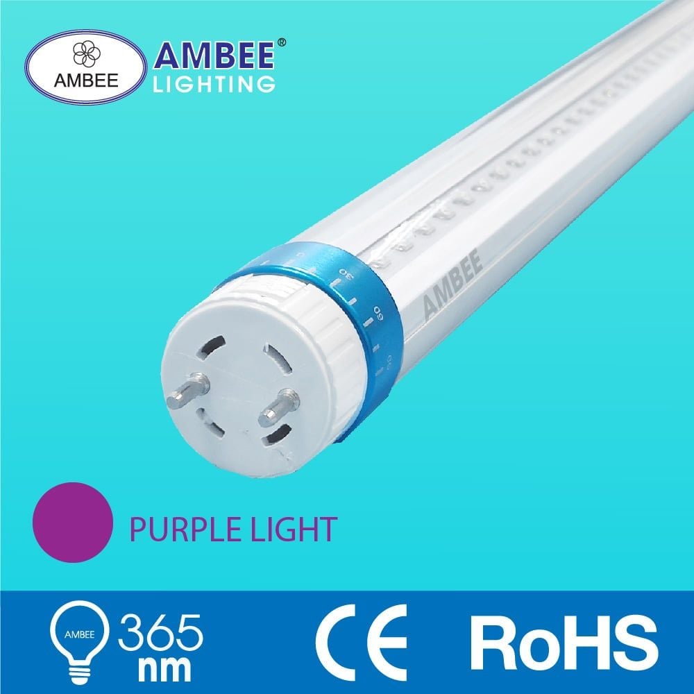 Led Tube T8 1m2 18W Purple Light