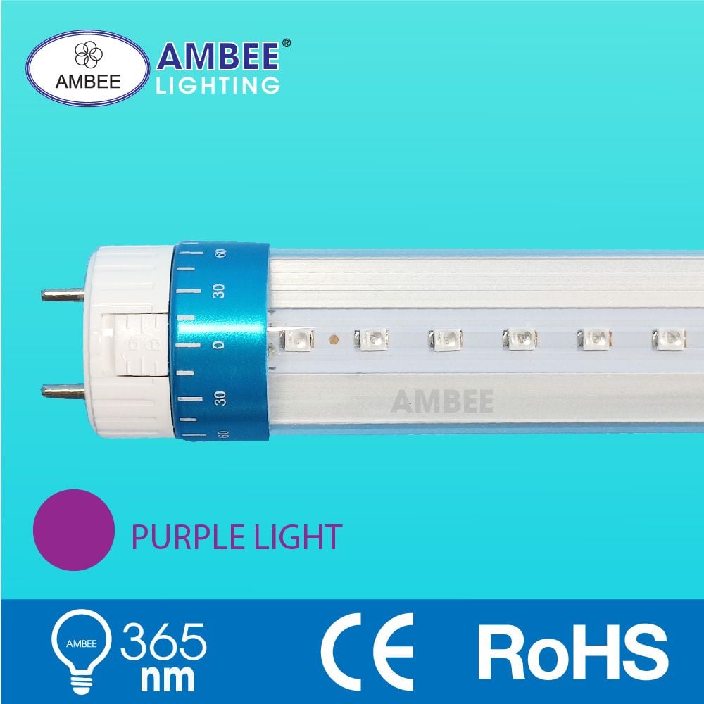 Led Tube T8 1m2 18W Purple Light