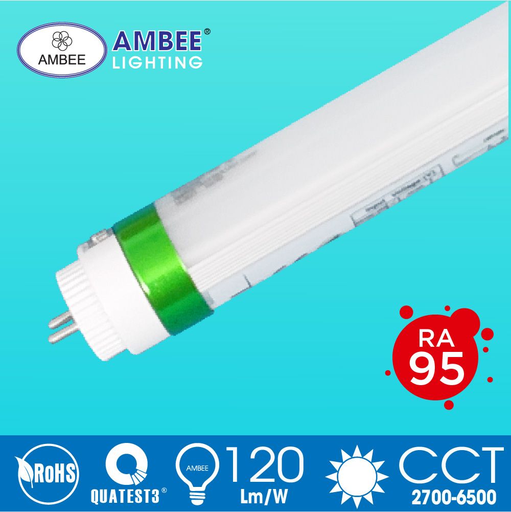 Led Tube Light 1m2 12W Rotatable Cap RA95 - Daylight