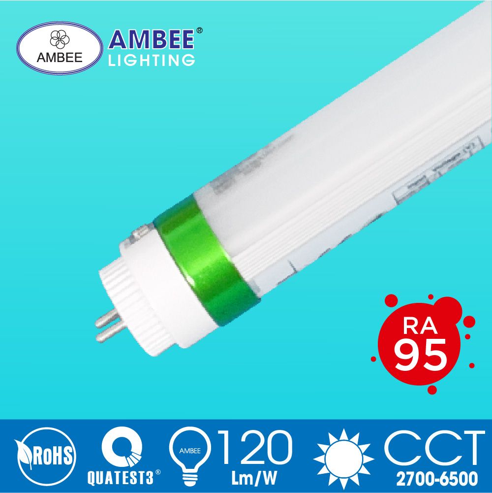 Led Tube Light 1m2 18W Rotatable Cap RA95 - Daylight