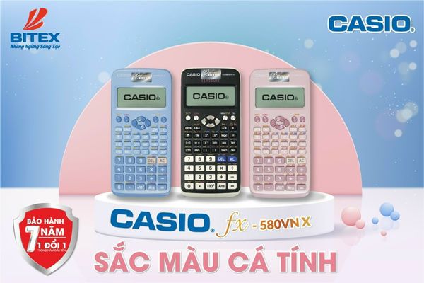 Máy Tính CASIO FX 580VNX Chính Hãng - Casiofx.vn