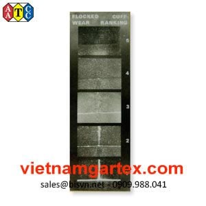  Ảnh chuẩn đánh giá bề mặt vải sau giặt AATCC 