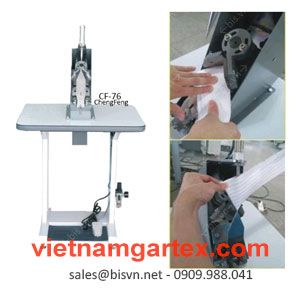  CF-76 Máy xén- lộn cổ áo sơ mi (bằng hơi) ChengFeng 