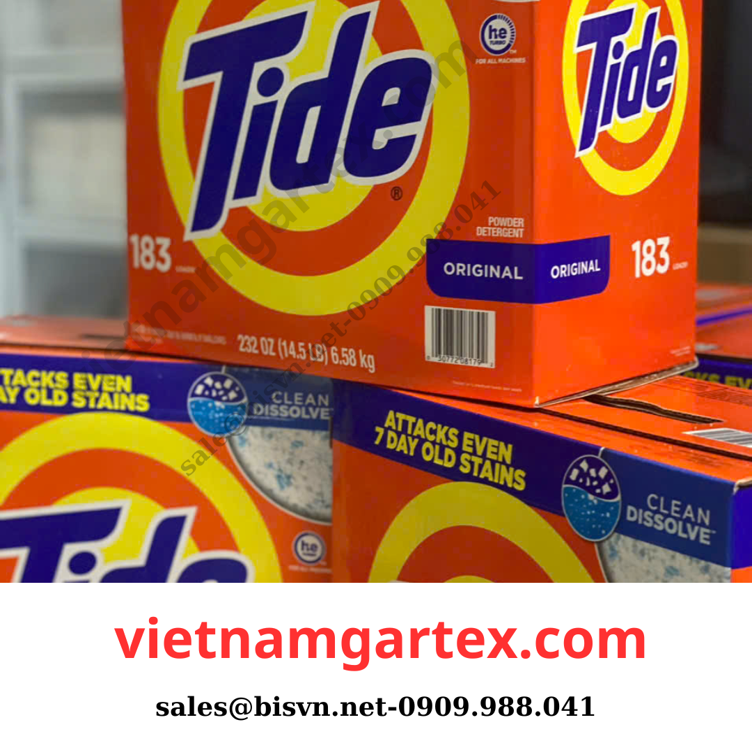 Bột giặt thí nghiệm TIDE 