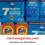  Bột giặt thí nghiệm TIDE 