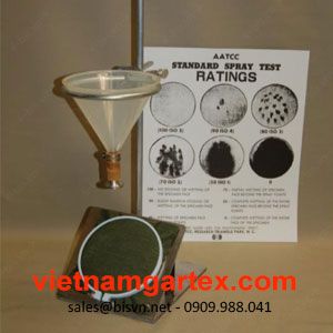  Thang đo khả năng chống thấm tiêu chuẩn AATCC 