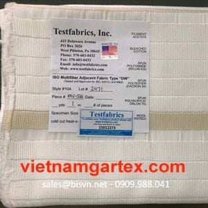  Vải đa sợi AATCC multifiber No.10A Testfabrics 