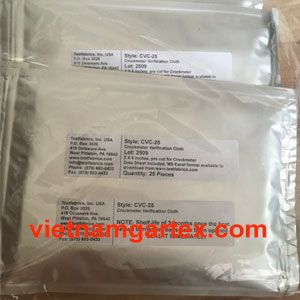 Vải hiệu chuẩn máy chà xát AATCC CVC 25 