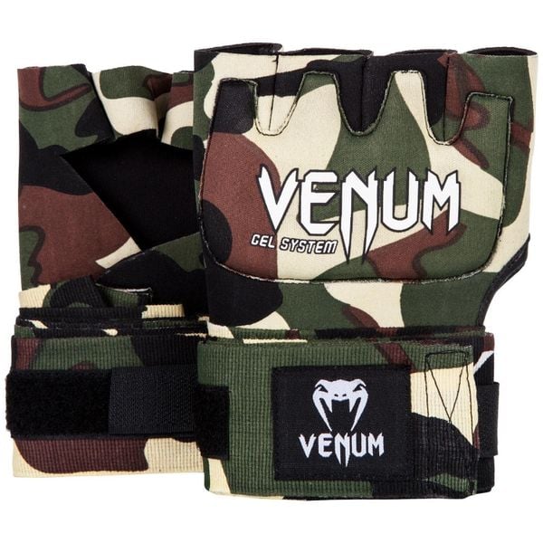 Venum Kontact Gel Gloves Wraps - Forest Camo