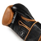  Găng tay boxing TITLE Vintage Leather Training Gloves 