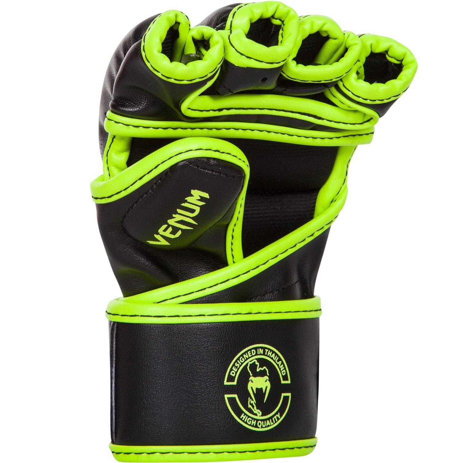 Venum Challenger MMA Gloves – PU Leather Sparring & Training Gloves With Multi-Density Foam & Wrist Support