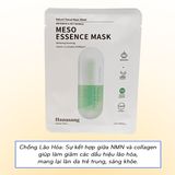  Mặt nạ Meso Hanasang Essence Mask Hàn Quốc chiết xuất ngọc trai cải thiện da xỉn màu 