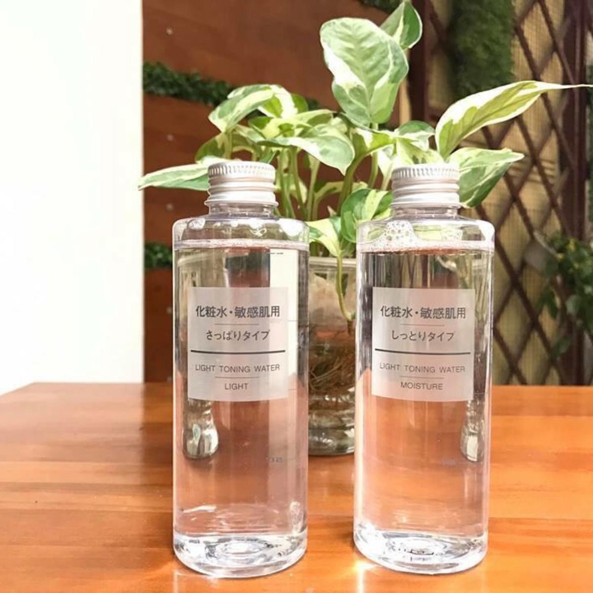  Nước hoa hồng Nhật Bản Muji Light Toning Water 200ml không chứa cồn phù hợp với da dầu mụn -  A216 