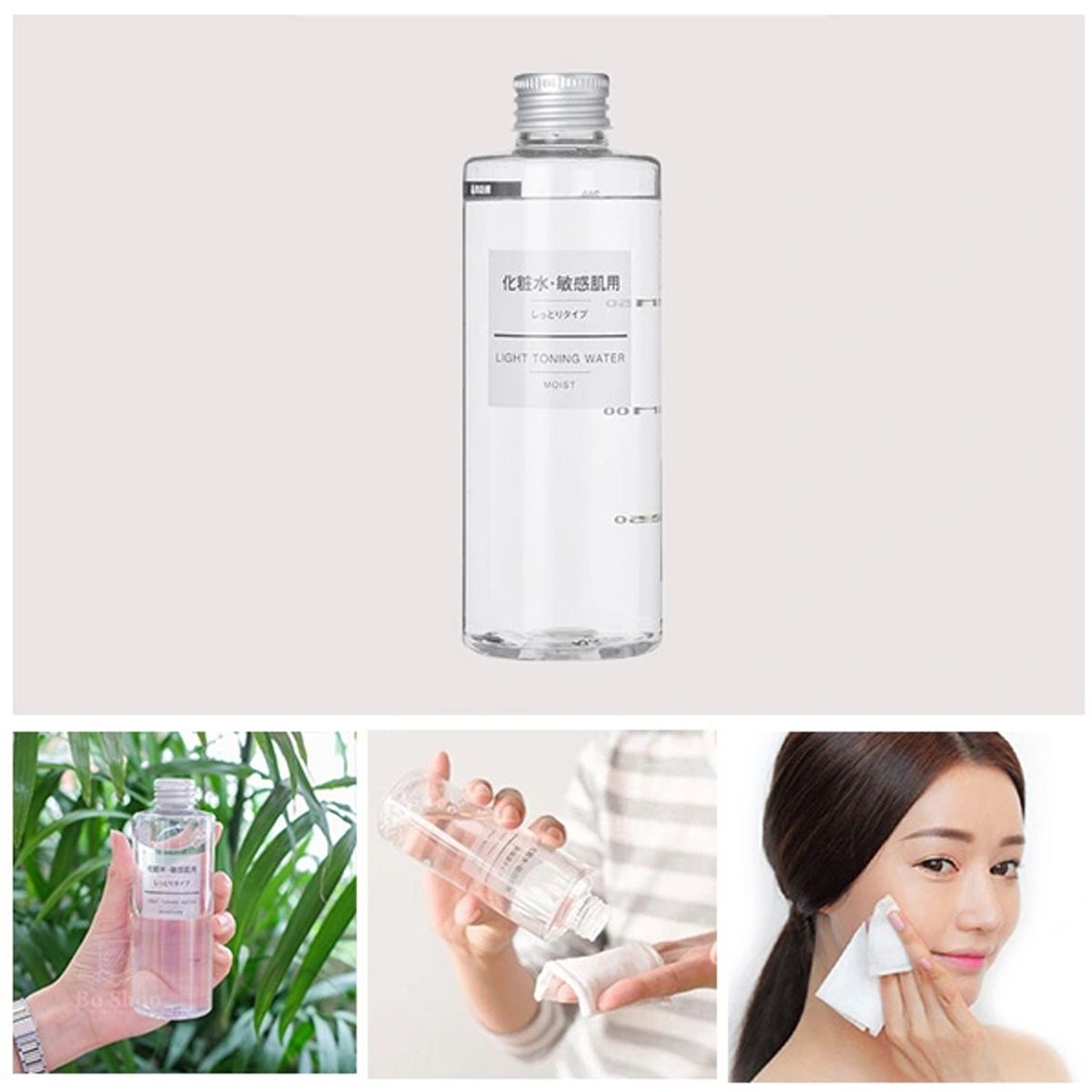  Nước hoa hồng Nhật Bản Muji Light Toning Water 200ml không chứa cồn phù hợp với da dầu mụn -  A216 