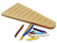 Chuỗi hạt màu bằng gỗ<br>Colored bead with wood