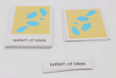 Land form nomenclature cards