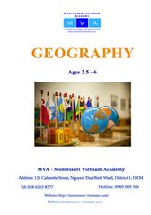 Geography - AGES 2.5 - 6