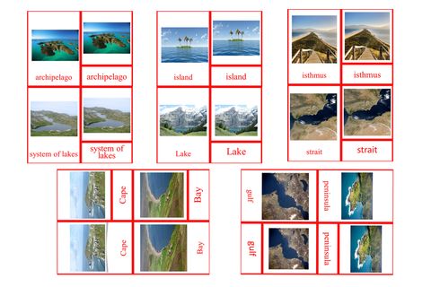 Land and Water Forms