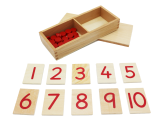 Print Numerals & Counters red