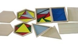 Mini Constructive Triangles - 5 Boxes TẠO HÌNH TỪ CÁC HÌNH TAM GIÁC CỠ NHỎ