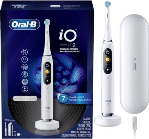 MẪU MỚI - Bàn chải điện Oral-B iO Series 9 - Trí tuệ thông minh nhân tạo AI