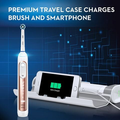 Tay Bàn chải điện Oral-B Genius 8000 - 9000 (Rose Gold)