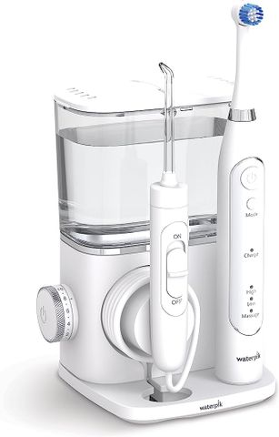 TẠM HẾT HÀNG  - Bộ tăm nước + Bàn chải đánh răng điện Waterpik Oscillating 9.5 - CC-02CD010-1