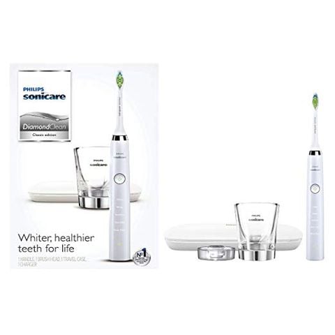 Bàn chải điện Philips Sonicare DiamondClean HX9331/43 (Màu trắng)