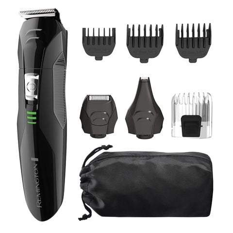 Máy cạo râu Remington All-in-One Grooming Kit, Lithium Powered, 8 Piece Set with Trimmer