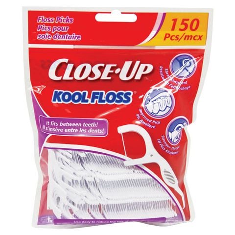 [Colg-150] Cung chỉ nha khoa Colgate Close-Up Kool Floss - 150 cây