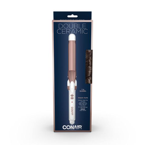 Máy uốn tóc lọn Conair Double Ceramic Curling Iron Classic Curls - Rose Gold 1 inch