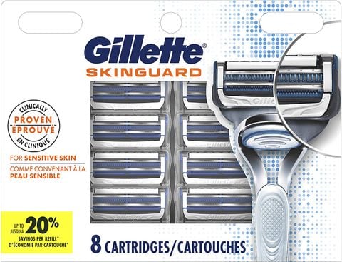 SẢN PHẨM MỚI - Lưỡi dao cạo râu nam thay thế Gillette Skinguard Men's Razor Blade dành cho da nhạy cảm