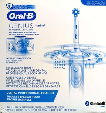Bàn chải điện Oral-B Precision Genius - Phiên bản đặc biệt dành cho nha sỹ trải nghiệm