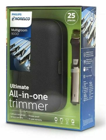 Máy cạo râu đa dụng Philips Norelco Ultimate All-in-one trimmer dành cho râu, tóc và thân Multigroom (face, head & body) MG7770/49