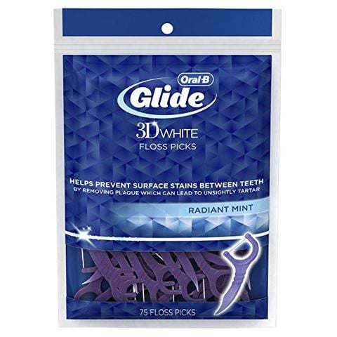 Cung chỉ nha khoa Oral-B Glide 3D White Floss Picks Radiant Mint