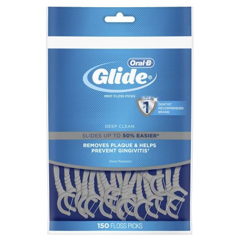 Cung chỉ nha khoa Oral-B Glide Floss Picks Deep Clean 150 cây/gói