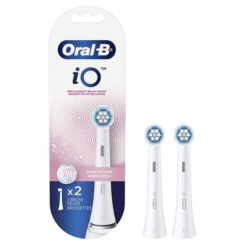 MẪU MỚI - Đầu bàn chải thay thế Oral-B iO Gentle Care - Màu trắng