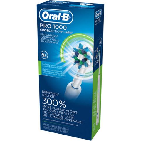 Bàn chải điện Oral-B Pro 1000 3D Cross Action