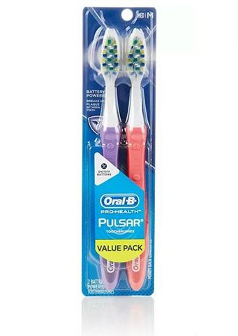 KHUYẾN MÃI ĐẶC BIỆT - Bàn chải pin Oral-B Pulsar (rung)