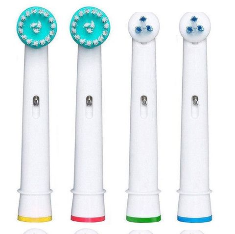 Đầu bàn chải thay thế cho Oral-B Ortho & Power Tips IP-17A (4 đầu/vỉ)