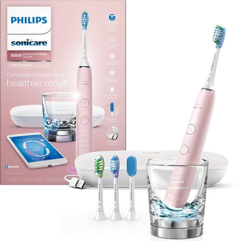 HÀNG ORDER - Bàn chải điện Philips Sonicare DiamondClean Smart Professional 9500 Series HX9924/41 (Bluetooth)