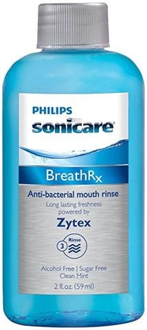 Nước súc miệng chống vi khuẩn Philips Sonicare BreathRX Anti-Bacterial (59ml)