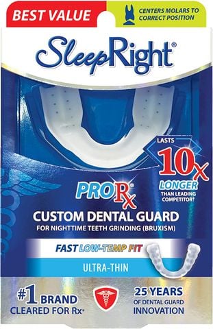 Hàm nhựa chống nghiến răng SleepRight  ProRx Custom Fit Dental Guard