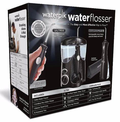 Bộ tăm nước Waterpik Combo Ultra Water Flosser WP-112 + WP-462