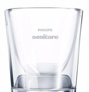Linh kiện - Ly/Cốc sạc thủy tinh bàn chải điện Sonicare DiamondClean Series 9 chính hãng