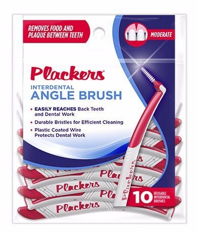 Xỉa kẽ răng Plackers Angle Brushes