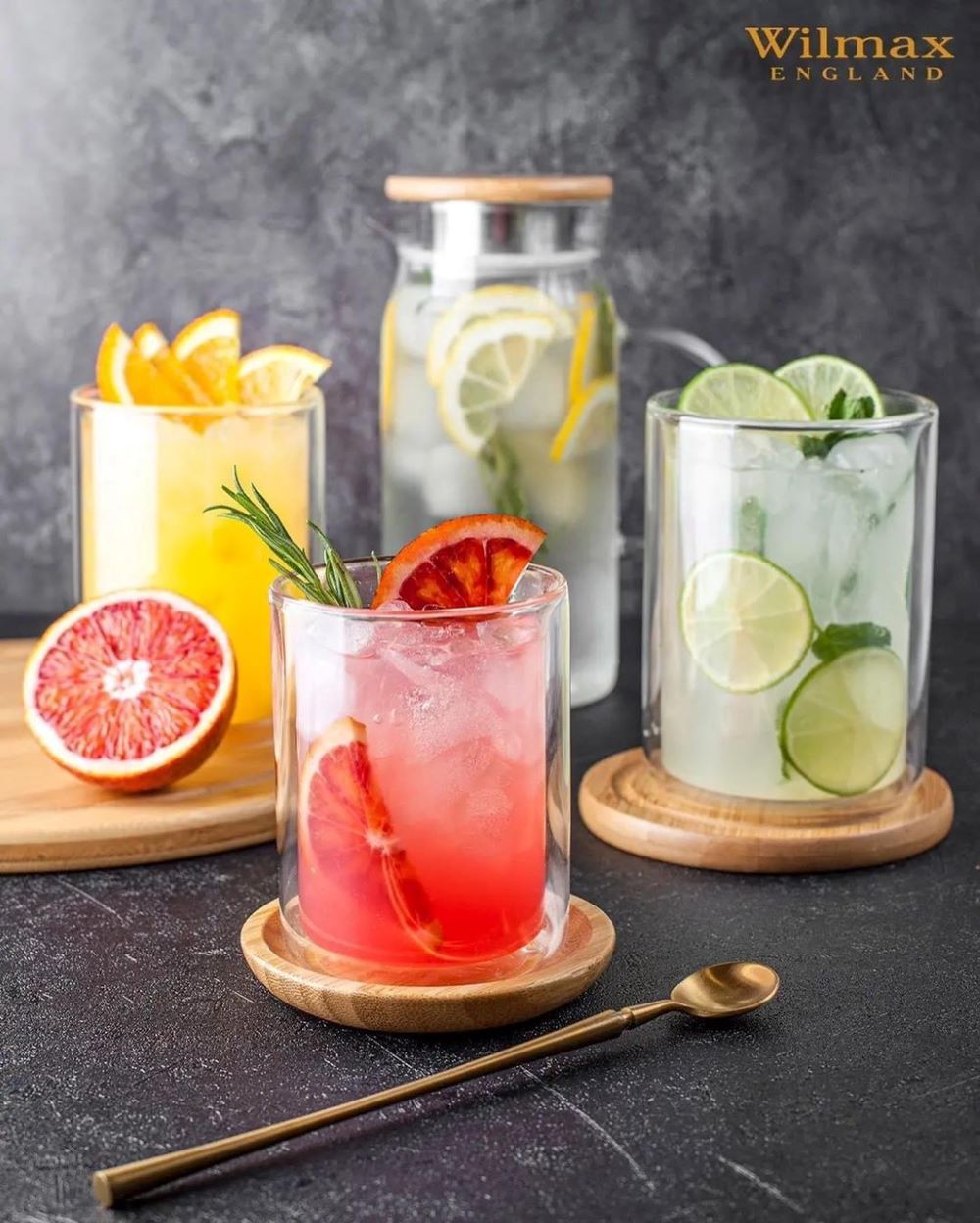 Ly thủy tinh có quai 17 FL OZ | 500 ML