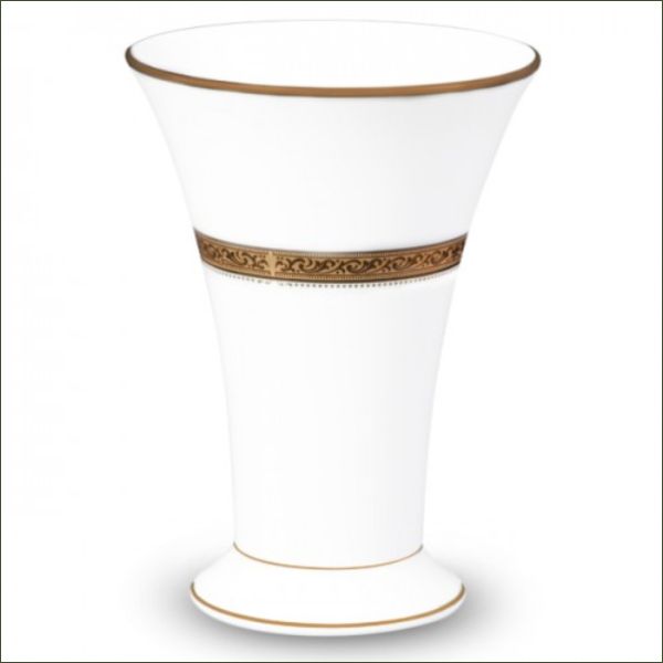 Bình hoa Noritake trắng loe 23cm (Majestic)